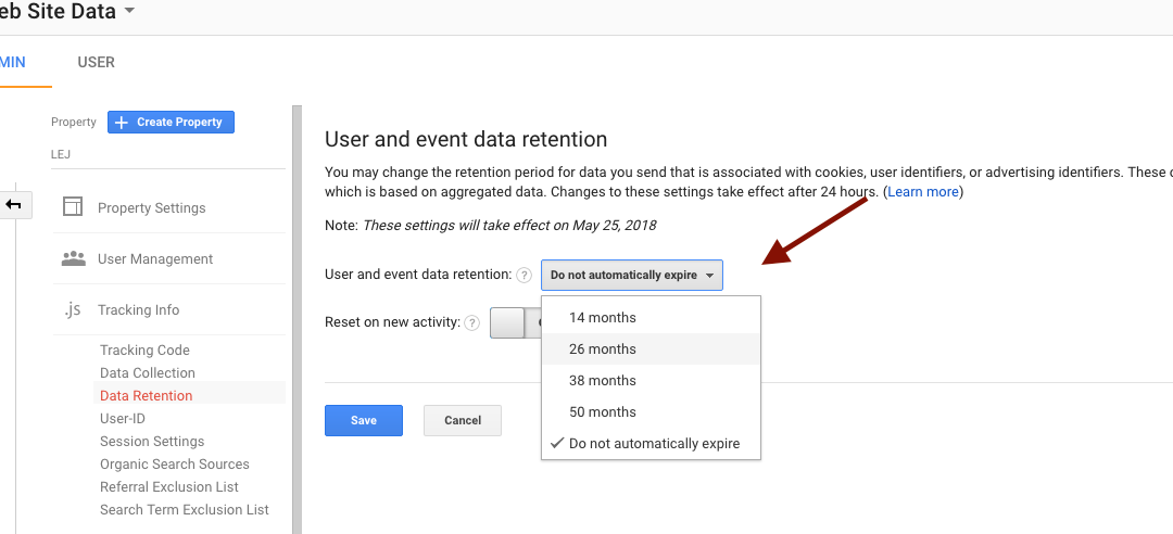 Important Information for Nonprofits – Google Analytics Data Processing After GDPR
